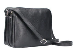 Sac A Main Avec Bandouliere Femme Noir "FOSCA"