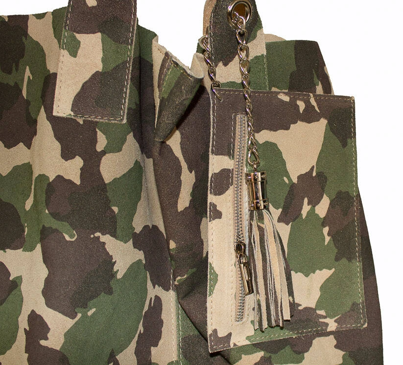 Sac Cuir Femme Peau Militaire " ARIANNA " 2 Sac Cuir Femme Peau Militaire " ARIANNA " – Image 2