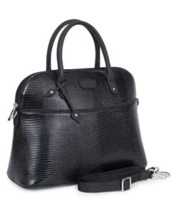 Hexagona Sac Porté Main 2 Poignées Synthétique Grain Noir " 866974 "