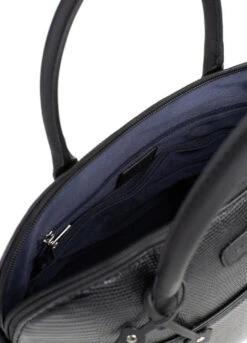 Hexagona Sac Porté Main 2 Poignées Synthétique Grain Noir " 866974 " -Maroquinerie 86697401005 094684400 1553 17022022