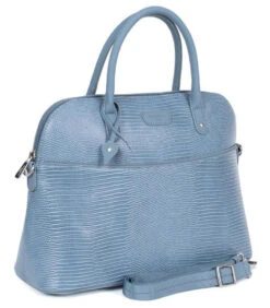 Maroquinerie 23 Hexagona Sac Porté Main 2 Poignées Synthétique Grain Celeste " 866974 "