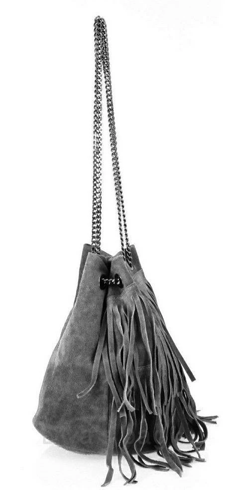 Sac Cuir Femme Fumo "NAIMA" 3 Sac Cuir Femme Fumo "NAIMA" – Image 3