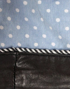 Blouson Cuir Femme Noir " SILENE " -Maroquinerie 9641silenemotifblousonmotardcuirnoir 001486100 1414 11092020