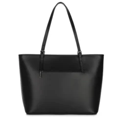 Lancaster - Grand Sac Cabas Constance Noir -Maroquinerie acheter sac shopping a4 constance lancaster noir 437 08 2