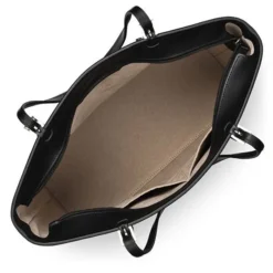 Lancaster - Grand Sac Cabas Constance Noir -Maroquinerie acheter sac shopping a4 constance lancaster noir 437 08 3