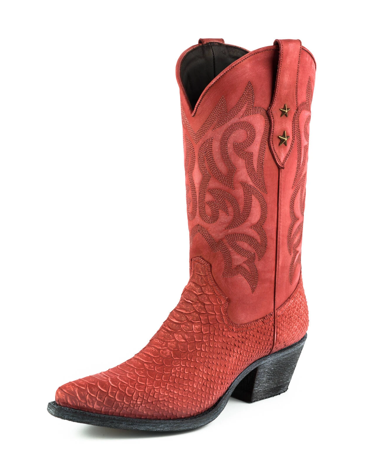 Boots Cuir Femme Mayura Lavado Rouge " 2524 " 8 Boots Cuir Femme Mayura Lavado Rouge " 2524 " – Image 8