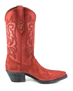 Boots Cuir Femme Mayura Lavado Rouge " 2524 " 12 Boots Cuir Femme Mayura Lavado Rouge " 2524 " -Maroquinerie alabama2524rojolavado6 071343800 1018 13022020