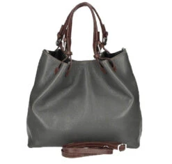 Sac à Main Cuir Fumo "AURELIA"