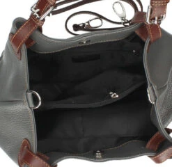 Sac à Main Cuir Fumo "AURELIA" 6 Sac à Main Cuir Fumo "AURELIA" -Maroquinerie aureliafumointerieur 064967800 1443 13122022