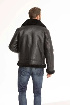 Bombardier Mouton Redskins Homme Noir " REAGAN " 21 Bombardier Mouton Redskins Homme Noir " REAGAN " -Maroquinerie blouson bombardier homme mouton noir reagan 7 080995900 1113 29092023