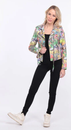 Blouson Biker Femme Agneau Tag " MILENA " -Maroquinerie blouson cuir femme marbella tag 2 071806000 1406 01072023 scaled