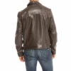 Blouson Cuir Homme Marron " MAJOR "