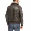 Blouson Cuir Homme Vachette Marron Redskins " TEXACO "