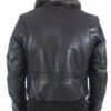 Blouson Cuir Homme Vachette Noir Redskins " TEXACO "