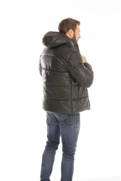 Doudoune Capuche Homme Noir Schott " LC OKLAHOMA H " 17 Doudoune Capuche Homme Noir Schott " LC OKLAHOMA H " -Maroquinerie blouson cuir homme style doudoune noir schott oklahoma capuche 4 065088600 1111 29092023