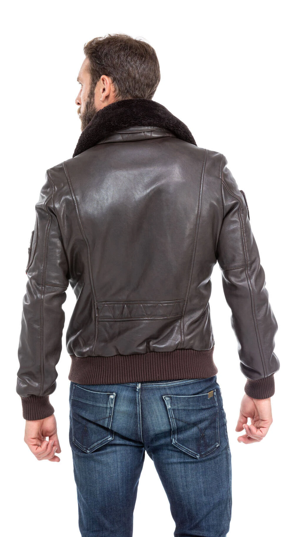 Blouson Marron Patrouille De France "RAFAL YCON" – Image 2