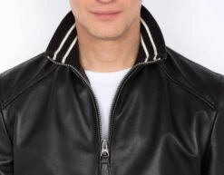 Blouson Cuir Homme Noir Schott Esprit Teddy "LC FRESNOVARS" 6 Blouson Cuir Homme Noir Schott Esprit Teddy "LC FRESNOVARS" -Maroquinerie blouson schott lcfresnovars noir 1 093614400 1653 16022024