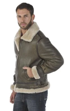 Blouson Cuir Homme Mouton Marron Style Bombardier Hiver " BOMBARDIER " 6 Blouson Cuir Homme Mouton Marron Style Bombardier Hiver " BOMBARDIER " -Maroquinerie bombardier yag biais 093449900 1521 16052014