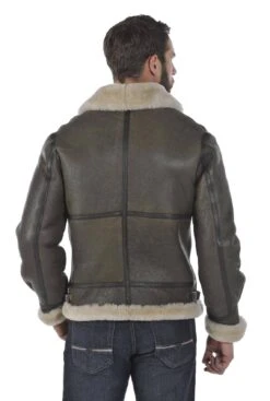 Blouson Cuir Homme Mouton Marron Style Bombardier Hiver " BOMBARDIER " 7 Blouson Cuir Homme Mouton Marron Style Bombardier Hiver " BOMBARDIER " -Maroquinerie bombardier yag dos 024094300 1521 16052014