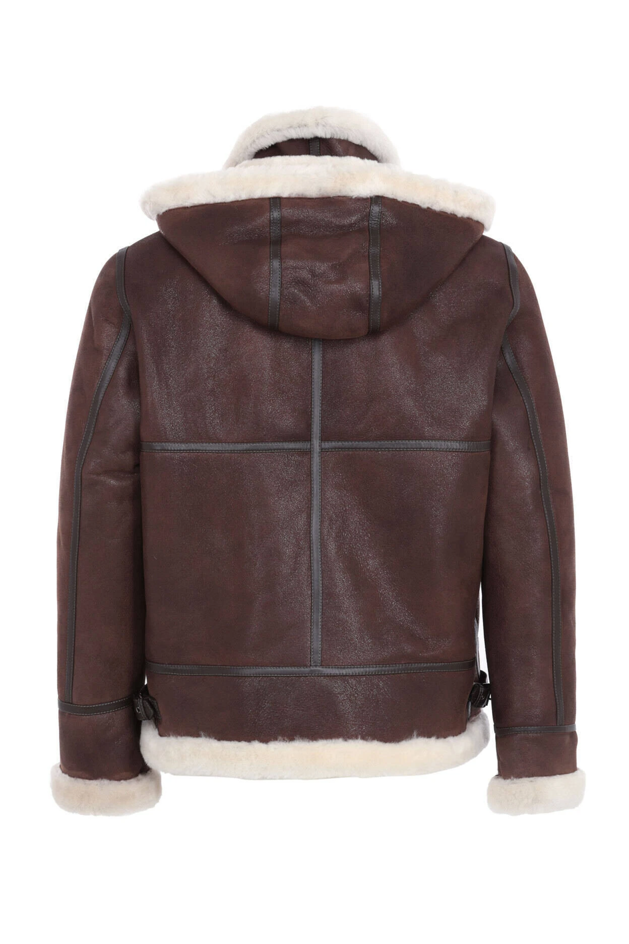 Bombardier Mouton Homme Marron Capuche " BAPTISTE " 1 Bombardier Mouton Homme Marron Capuche " BAPTISTE "