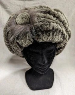 Beret En Lapin Tricoté Pour Femme Marron " BEREX " -Maroquinerie bonnet lapin berex marron 4 094794500 1355 27102023