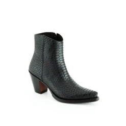 Bottines Cuir Femme Noir Sancho / Mayura " 2258 " -Maroquinerie boots cuir femme blackshine 2258 black 070671900 1128 17052016