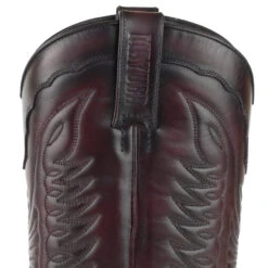 Boots Cuir Homme Mayura Burdeos " 2471 " -Maroquinerie botabikermodeloindian2471burdeosnegro3 012735000 1010 23102020