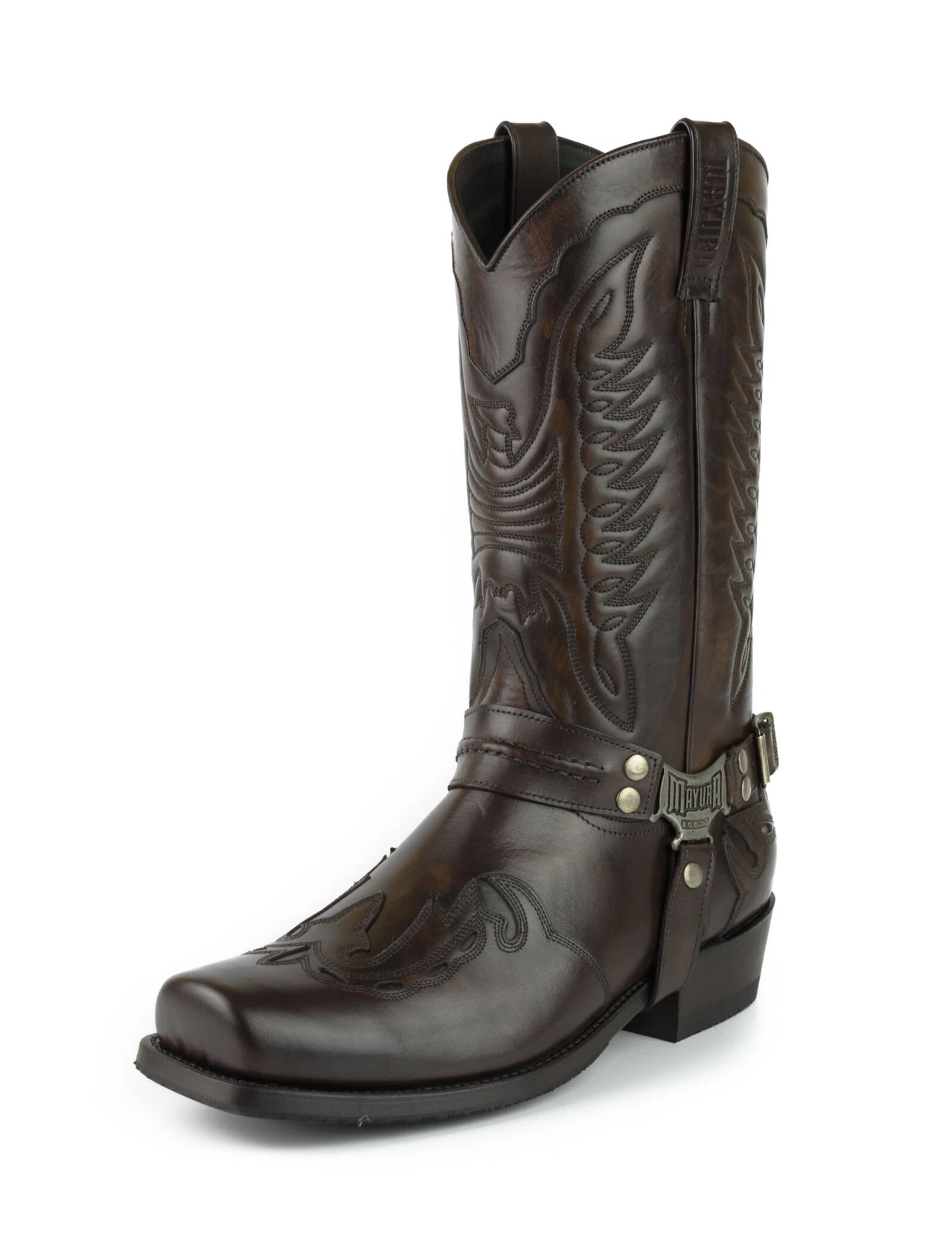 Boots Cuir Homme Mayura Castano "2471" 1 Boots Cuir Homme Mayura Castano "2471"