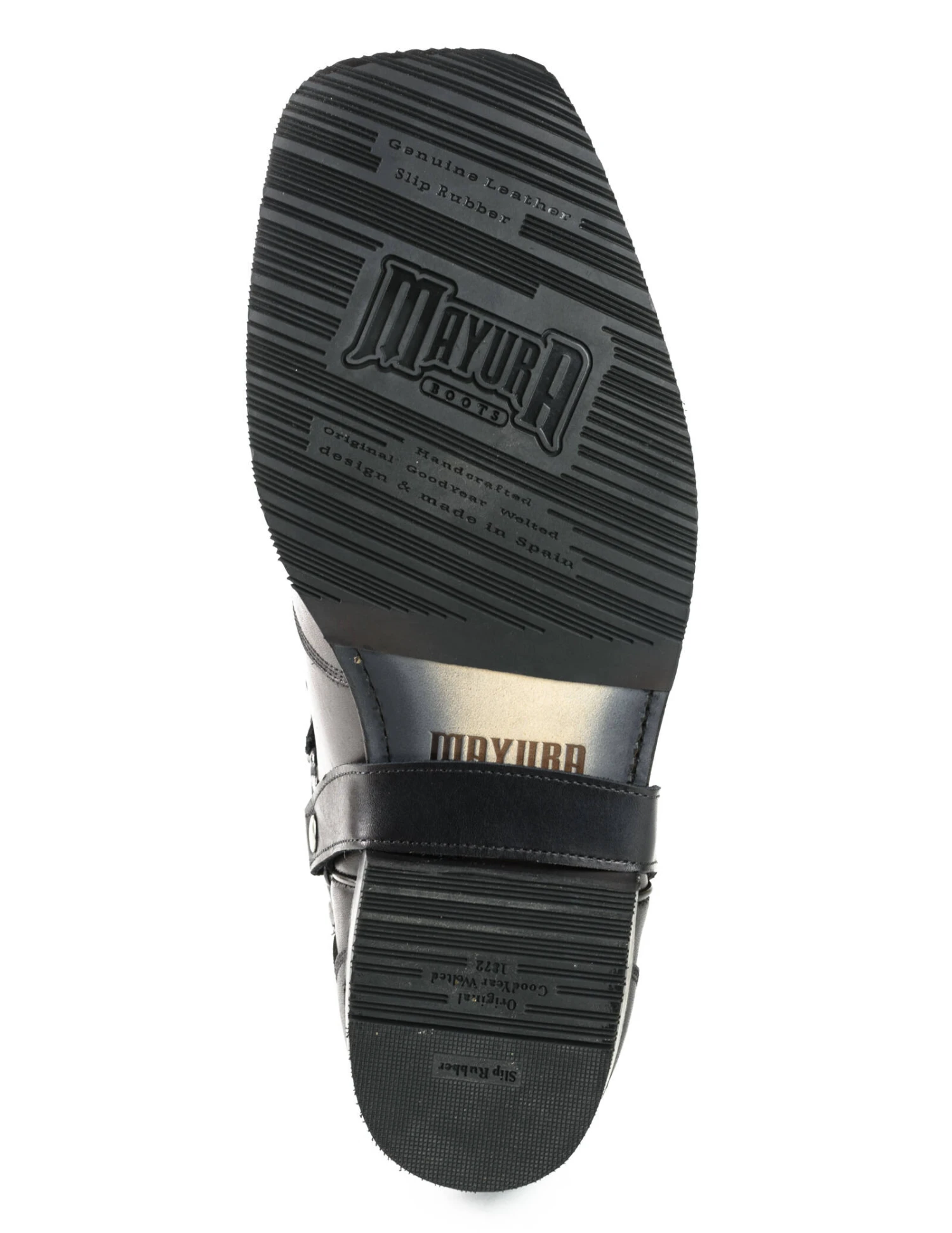 Boots Cuir Homme Mayura Noir " 2471 " 8 Boots Cuir Homme Mayura Noir " 2471 " – Image 8