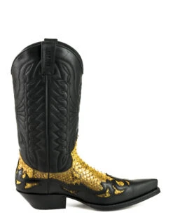 Bottes Cuir Homme Mayura Jaune " 1935-C " 10 Bottes Cuir Homme Mayura Jaune " 1935-C " -Maroquinerie botacowboymodelo1935cmexcrazyoldnegropitonnaturecamel6 022118200 1007 23102020