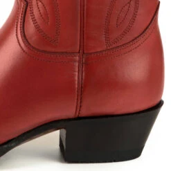 Bottes Cuir Femme Mayura Nappa Rouge " 2534 " -Maroquinerie botacowboymodeloarpia2534naparoja4 092842600 1025 23102020