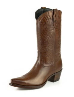 Bottes Cuir Femme Mayura Castano " 2536 " -Maroquinerie botacowboymodelovirgi2536napacastano1 086887500 1028 23102020