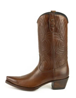 Bottes Cuir Femme Mayura Castano " 2536 " -Maroquinerie botacowboymodelovirgi2536napacastano2 007919500 1028 23102020
