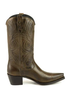 Bottes Cuir Femme Mayura Marron " 2536 " -Maroquinerie botacowboymodelovirgi2536napamarron6 063282100 1029 23102020
