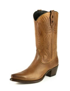 Bottes Cuir Femme Mayura Tostado " 2536 " -Maroquinerie botacowboymodelovirgi2536napatostado1 049339300 1031 23102020