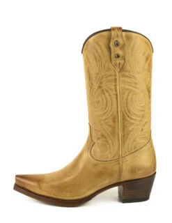 Bottes Cuir Femme Mayura Vanilla " 2536 " -Maroquinerie botacowboymodelovirgi2536napavainilla5 040270000 1032 23102020