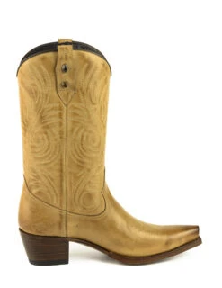 Bottes Cuir Femme Mayura Vanilla " 2536 " -Maroquinerie botacowboymodelovirgi2536napavainilla6 028856200 1032 23102020