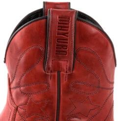 Bottes Cuir Femme Mayura Rouge "2374" -Maroquinerie botadecowboy2374stburojo03 087370300 1725 25042017