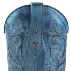 Boots Cuir Femme Mayura Azul " 2524 " 12 Boots Cuir Femme Mayura Azul " 2524 " -Maroquinerie botadecowboyalabama2524azul03 006113800 1513 06042022