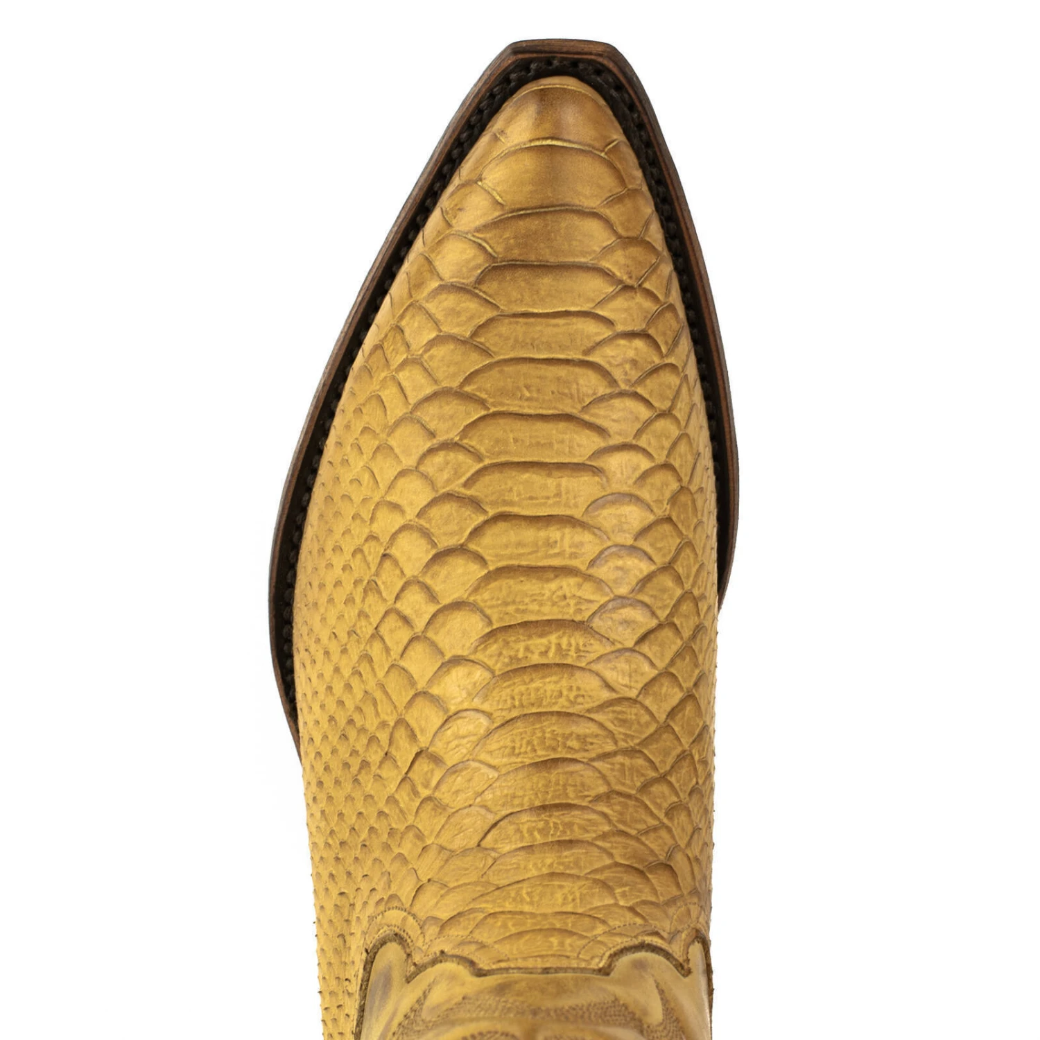 Boots Cuir Femme Mayura Miel " 2524 " 2 Boots Cuir Femme Mayura Miel " 2524 " – Image 2