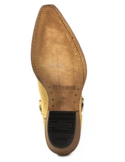 Boots Cuir Femme Mayura Miel " 2524 "