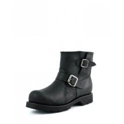 Bottes Cuir Crazy Old Negro MAYURA " 108 " -Maroquinerie botademotorista108crazyoldnegro 094934300 1200 29062017