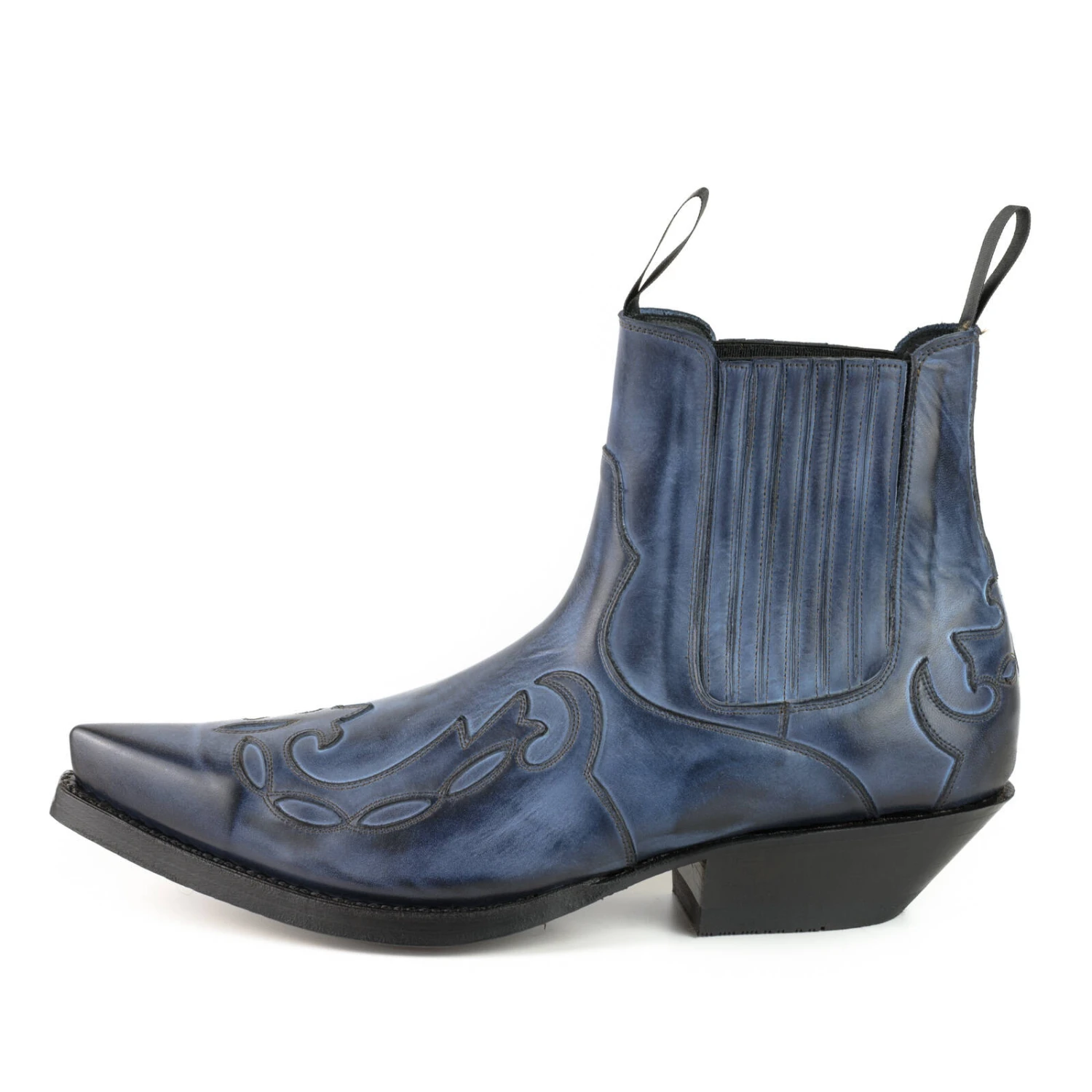 Boots Cuir Mayura Azul " 1931 " 1 Boots Cuir Mayura Azul " 1931 "