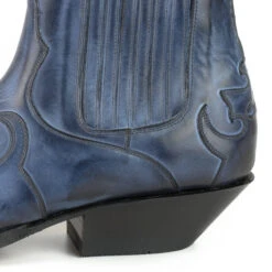Boots Cuir Mayura Azul " 1931 " 13 Boots Cuir Mayura Azul " 1931 " -Maroquinerie botincowboymodeloaustin1931azul4 089409400 0949 23102020