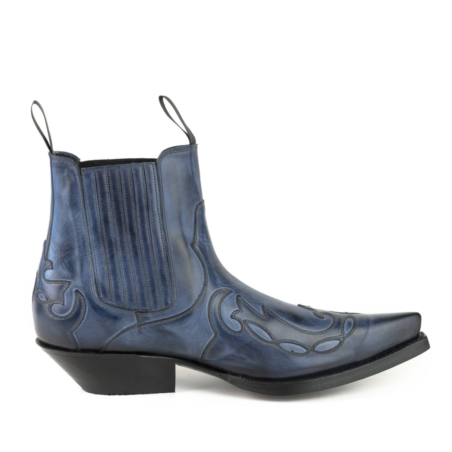 Boots Cuir Mayura Azul " 1931 " 2 Boots Cuir Mayura Azul " 1931 " – Image 2