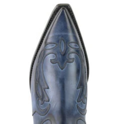 Boots Cuir Mayura Azul " 1931 " 12 Boots Cuir Mayura Azul " 1931 " -Maroquinerie botincowboymodeloaustin1931azul7 084833500 0949 23102020