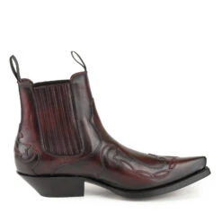 Boots Cuir Mayura Burdeos " 1931 " 11 Boots Cuir Mayura Burdeos " 1931 " -Maroquinerie botincowboymodeloaustin1931burdeosnegro6 015773800 0950 23102020