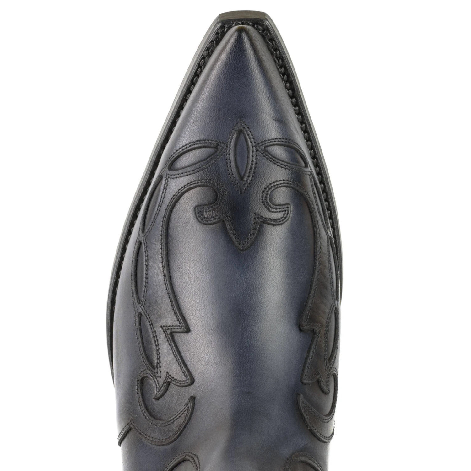 Boots Cuir Mayura Gris Noir " 1931 " 2 Boots Cuir Mayura Gris Noir " 1931 " – Image 2