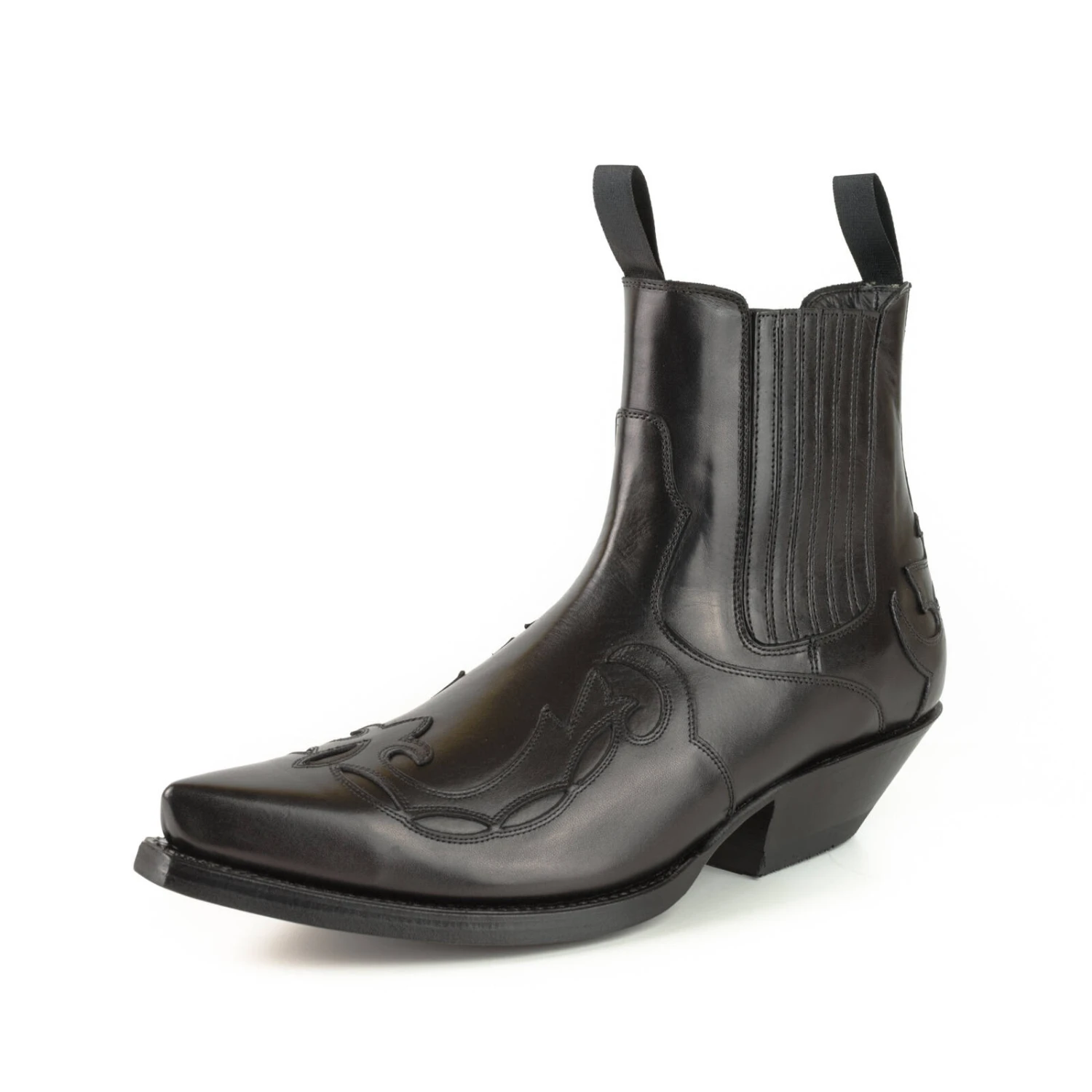 Boots Cuir Mayura Noir " 1931 " 6 Boots Cuir Mayura Noir " 1931 " – Image 6