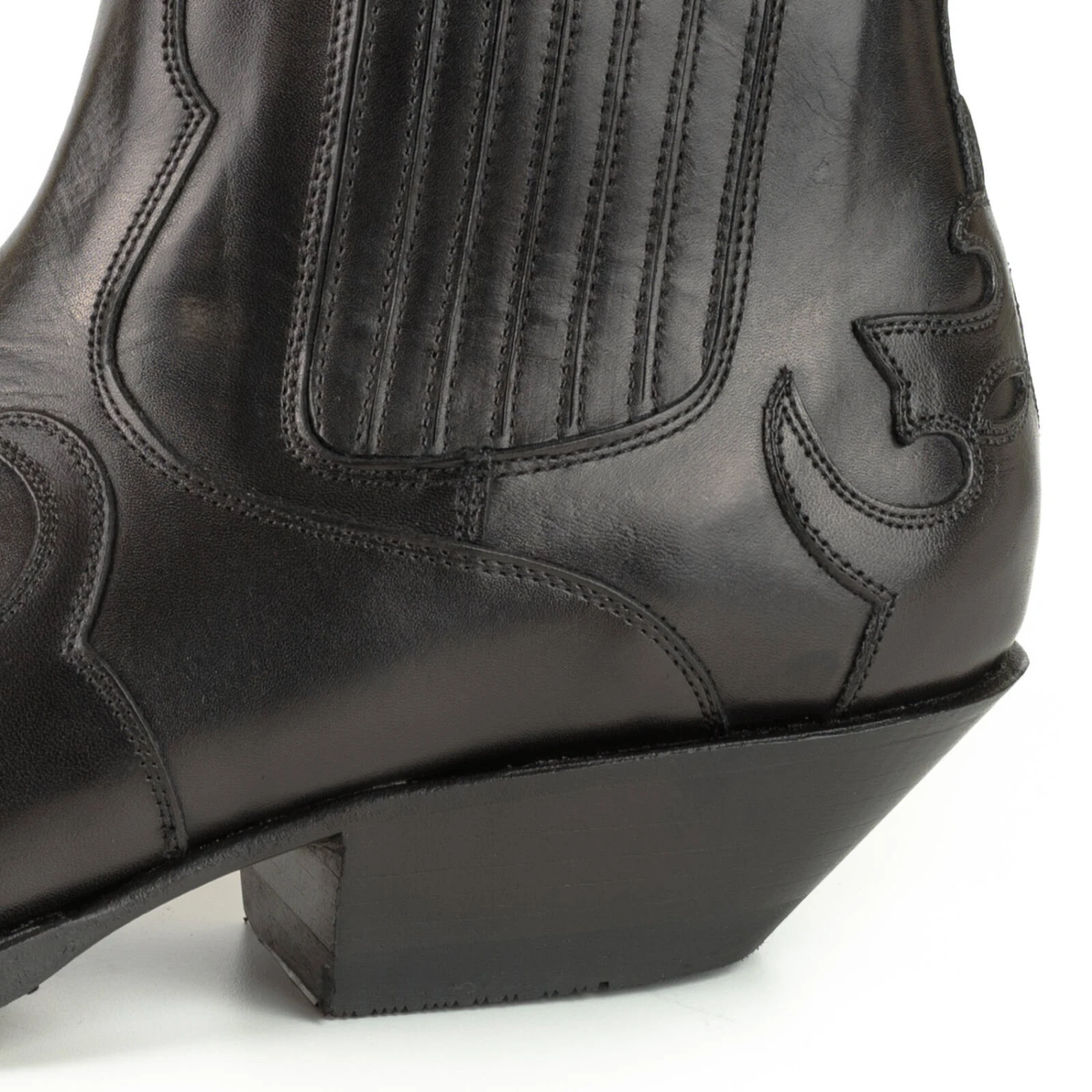 Boots Cuir Mayura Noir " 1931 " 8 Boots Cuir Mayura Noir " 1931 " – Image 8